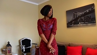 Black teen with big ass gets her pussy railed hard in hd